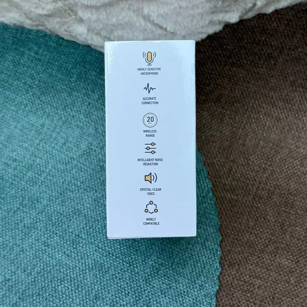 Microfonos (2) Solapa Tipo Moneda / Tipo C Y Iphone / Bluetooth / Estuche De Carga Tipo C