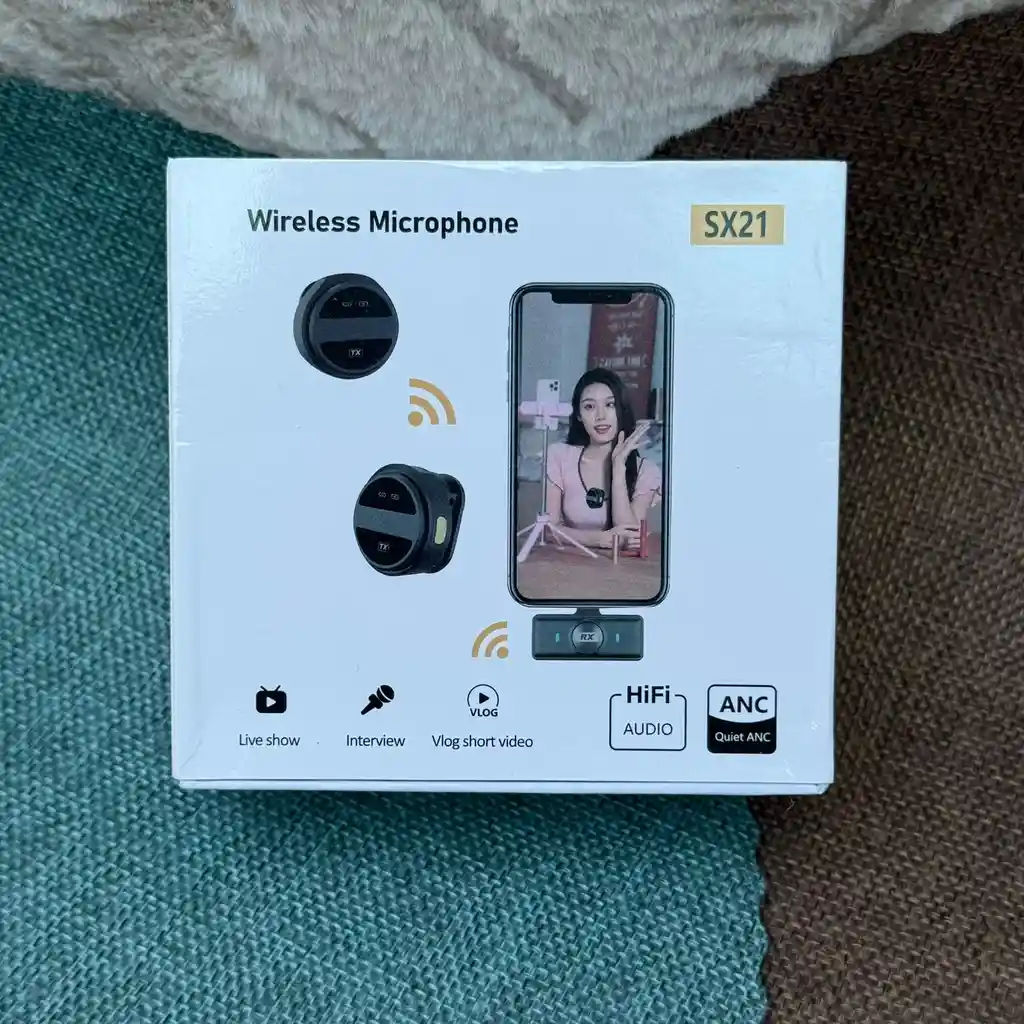 Microfonos (2) Solapa Tipo Moneda / Tipo C Y Iphone / Bluetooth / Estuche De Carga Tipo C
