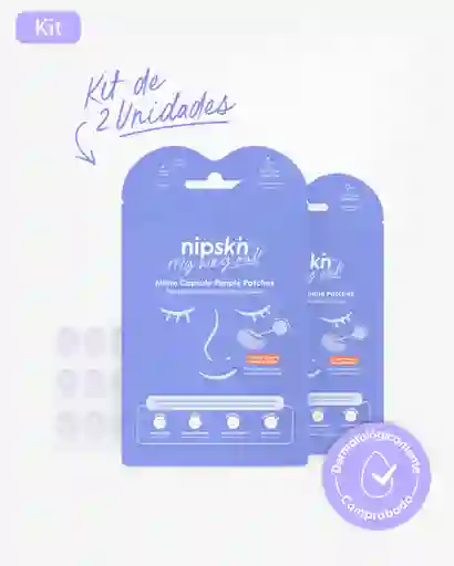 Parches Con Micro Cápsulas Para Granos X2- Nipskin