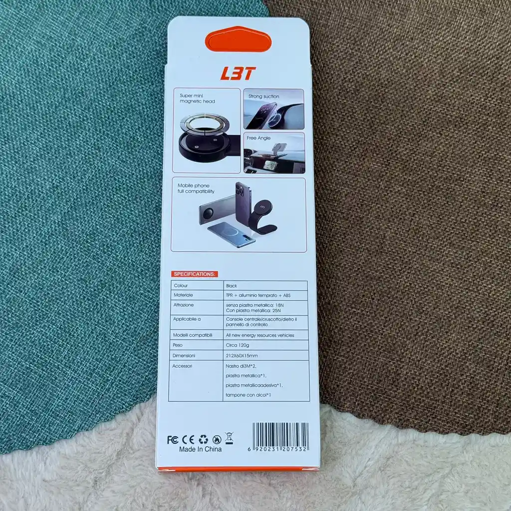 Holder Magnetico Para Carro / Lbt L-908 / Rotaciones / Soporte Magnetico / Adaptable