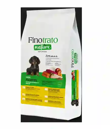 Finotrato Nature Filhotes Razas Medianas Y Pequeñas X 1kg
