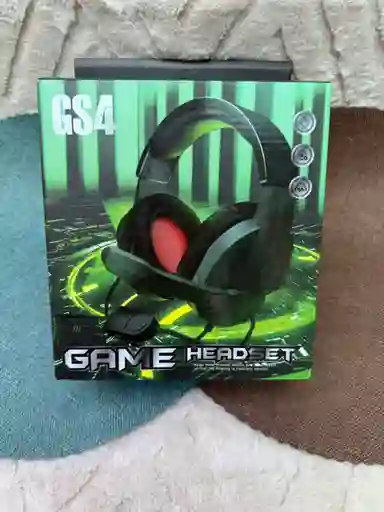Diadema Gamer Verde Camuflado Entrada Auxiliar 3.5mm Con Microfono / Xbox / Play / Computador /