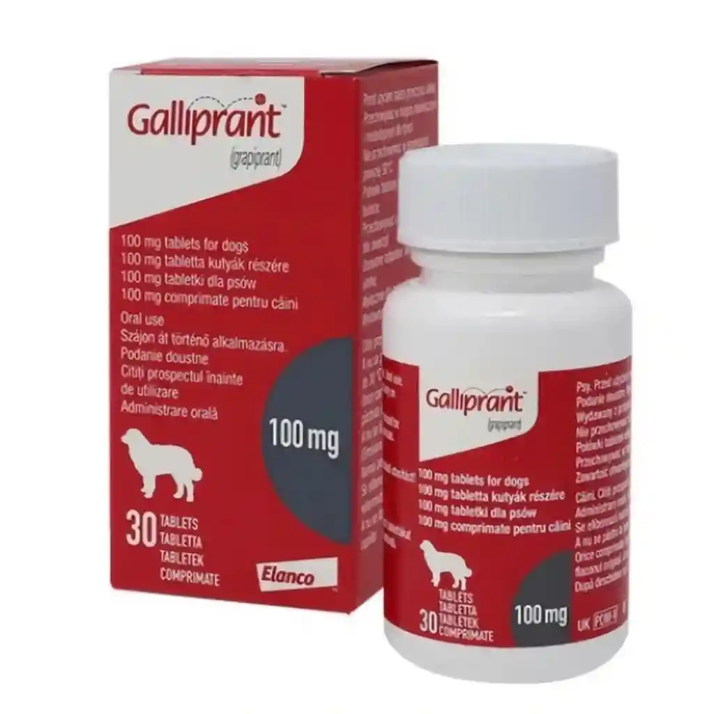 Galliprant 100 Mg Frasco X 30 Tabletas