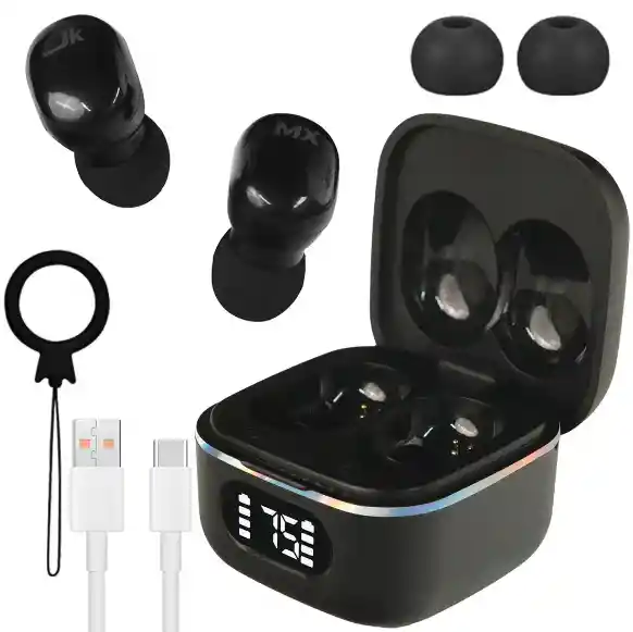 Audífonos Inalámbricos Bluetooth Jkmx Jk5 Negro