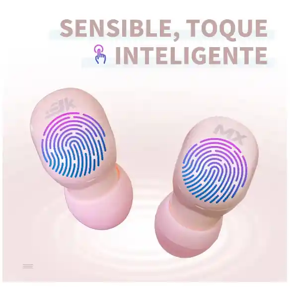 Audífonos Inalámbricos Bluetooth Jkmx Jk5 Rosado