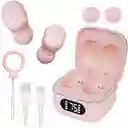 Audífonos Inalámbricos Bluetooth Jkmx Jk5 Rosado