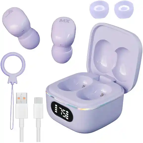Audífonos Inalámbricos Bluetooth Jkmx Jk5 Morado