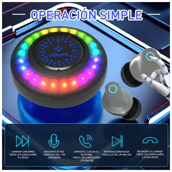 Audífonos Inalámbricos Bluetooth Jkmx Jk4