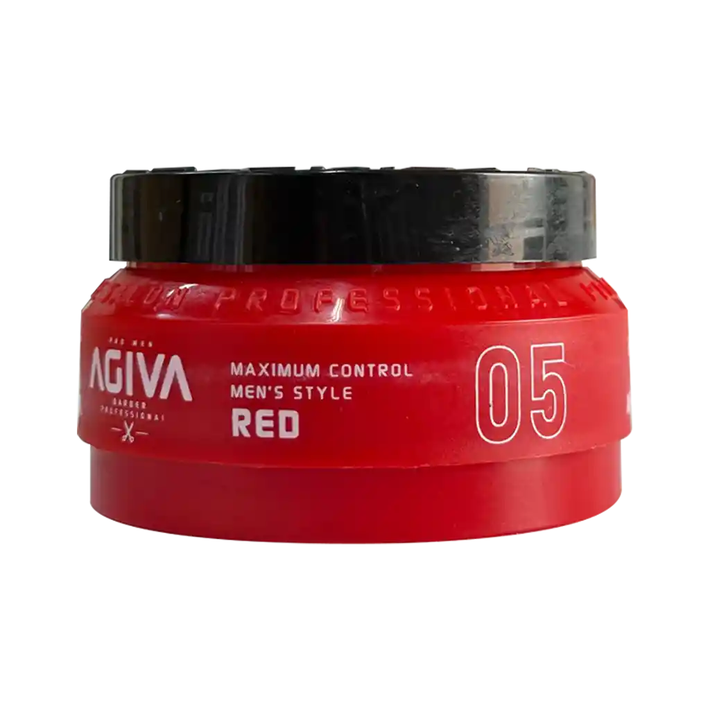Cera Gel Viajera – Aqua Mega Strong Roja 05 | 90ml | Agiva