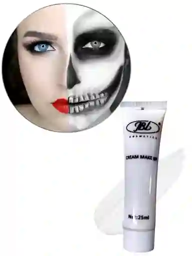 Pintura Crema Maquillaje Facial O Corporal Cream Make Up Disfraz Halloween