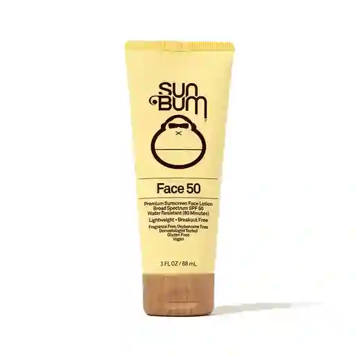 Loción Facial Con Protección Solar Sun Bum Fps 50 88ml