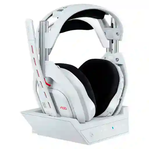 Diadema Gamer Inalámbrica Astro A50 Gen 5 Xbox + Ps5 + Pc / Mac (blanco)