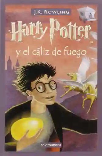 Libro Harry Potter Y El Cáliz De Fuego Para Niños