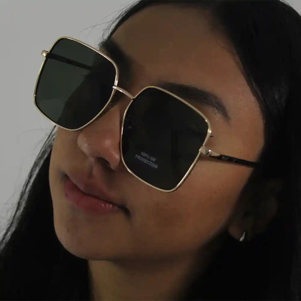 Gafas De Sol Fossil Outlook X82737 Color Dorado Talla 59mm