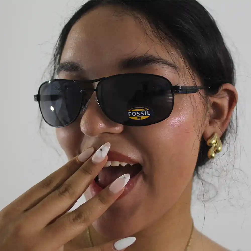 Gafas De Sol Fossil Outlook X80042 Color Negro Talla 62mm