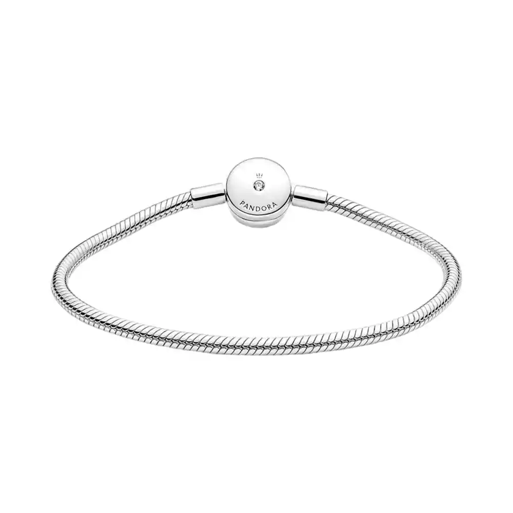 Pulsera Brazalete Pandora Moments Cadena Serpiente 590038c01 Plata 925 Talla 18cm