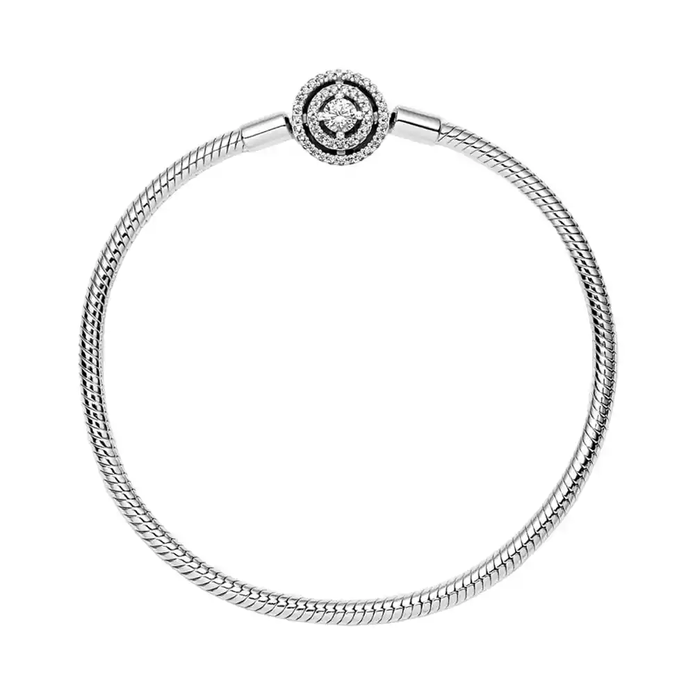 Pulsera Brazalete Pandora Moments Cadena Serpiente 590038c01 Plata 925 Talla 18cm