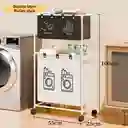 Cesto Canasta Ropa Sucia Lavanderia 2 Niveles Almacenamiento