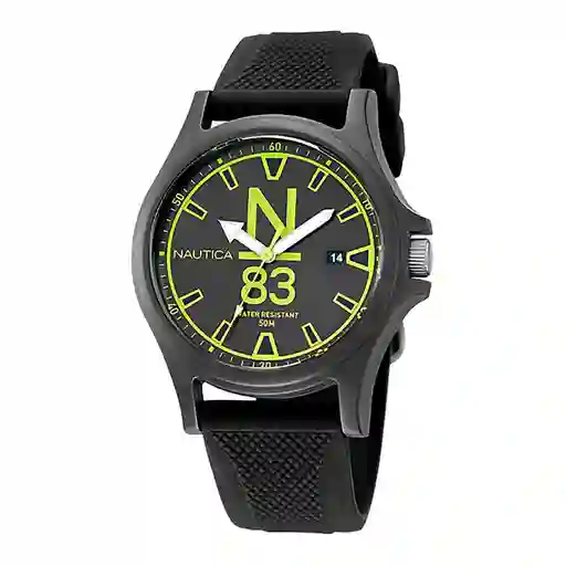Reloj Análogo Curren Original Kred8305 Acero Inoxidable Color Dorado Y Verde Para Hombre