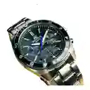 Reloj Análogo Curren Original Kred8002 - 8438 Silicona Color Naranja Y Negro Para Hombre