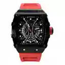 Reloj Análogo Curren Original Krec7803 Para Hombre Acero Color Azul Y Dorado