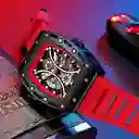 Reloj Análogo Curren Original Krec7803 Para Hombre Acero Color Azul Y Dorado