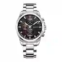 Reloj Análogo Curren Original Kred17192118 Para Hombre Acero Color Plata Y Dorado