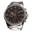 Reloj Análogo Curren Original Kred17192118 Para Hombre Acero Color Plata Y Dorado