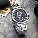 Reloj Análogo Invicta 34097 Original Color Negro Correa De Silicona Para Hombre