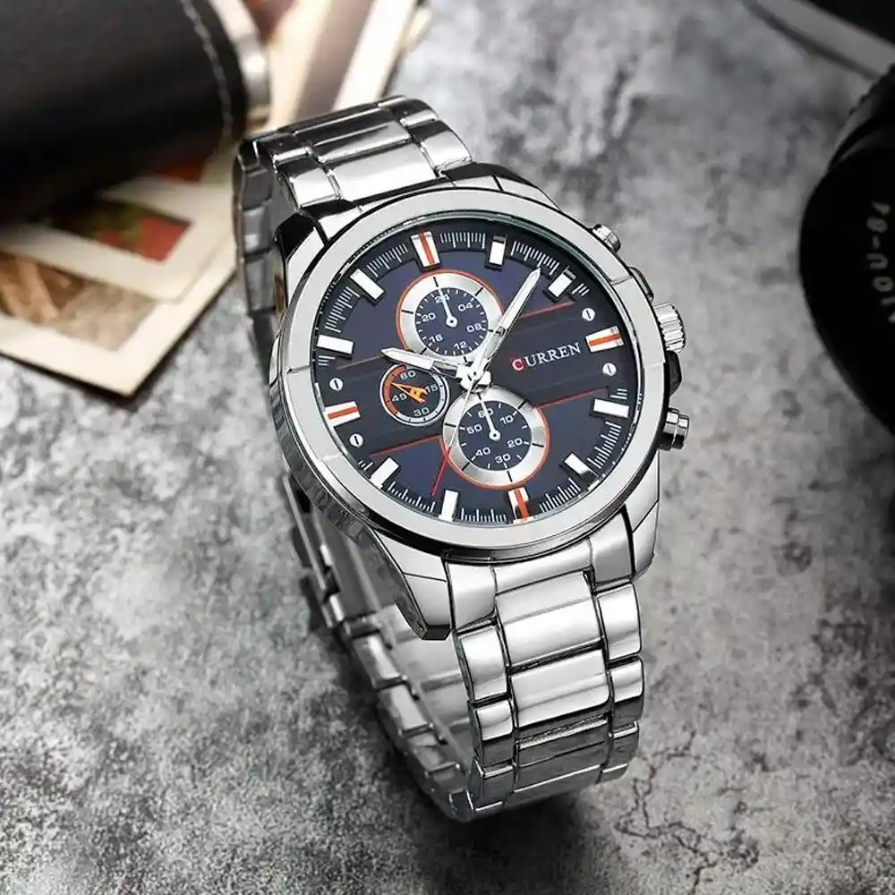 Reloj Análogo Invicta 34097 Original Color Negro Correa De Silicona Para Hombre
