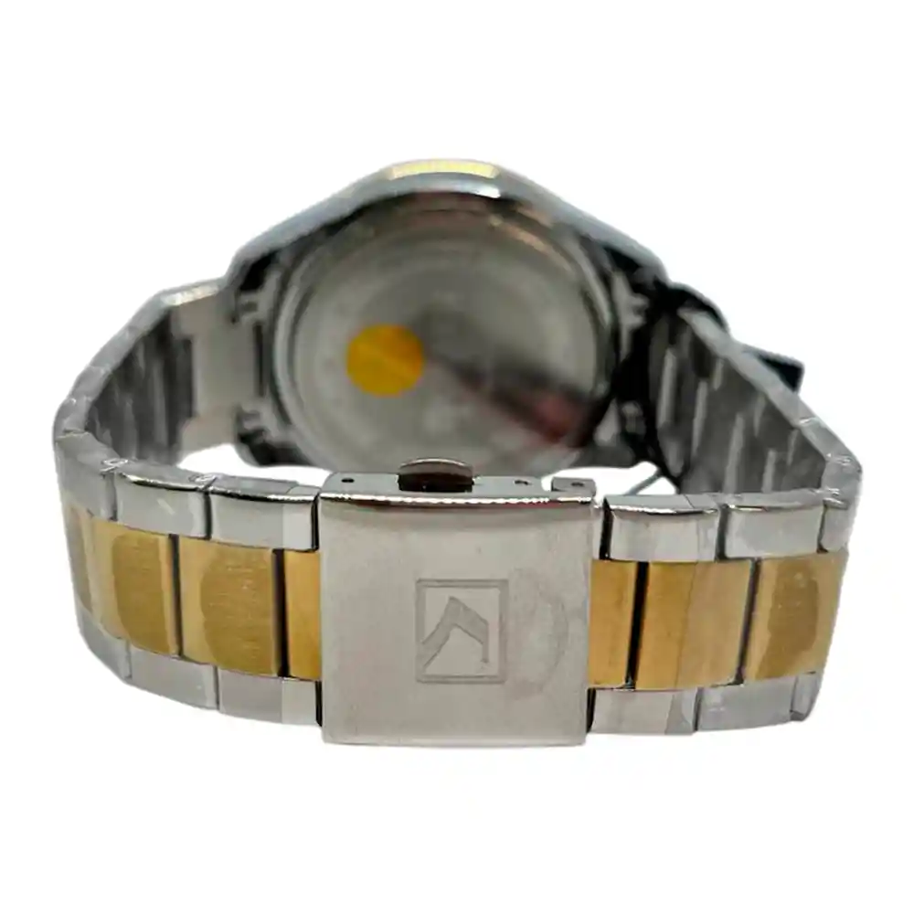 Reloj Análogo Curren Original Kreb560120 Para Hombre Acero Color Negro