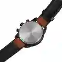 Reloj Análogo Curren Original Krea9401010101 Para Hombre Cuero Color Plomo