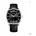 Reloj Análogo Curren Original Kred17190719 Para Hombre Acero Color Plata Y Verde