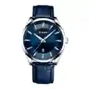 Reloj Análogo Curren Original Kred17190119 Para Hombre Acero Color Plata Y Negro