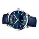 Reloj Análogo Curren Original Kred17190119 Para Hombre Acero Color Plata Y Negro