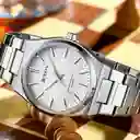 Reloj Análogo Nautica Original Deportivo Napatf202 Color Azul Correa De Silicona Para Hombre