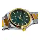 Reoj Análogo Nautica Original Napfwf202 Deportivo Color Gris Correa De Silicona Para Hombre