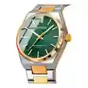 Reoj Análogo Nautica Original Napfwf202 Deportivo Color Gris Correa De Silicona Para Hombre