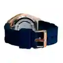 Reloj Análogo Curren Original Kred8004 - 8438 Silicona Color Negro Para Hombre