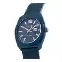 Reloj Análogo Edifice Original Efv_540d_1a2v Acero Color Plateado Y Azul Para Hombre