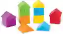 Juego Didáctico Casas Para Clasificar Y Combinar Para Niños