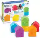 Juego Didáctico Casas Para Clasificar Y Combinar Para Niños