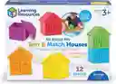 Juego Didáctico Casas Para Clasificar Y Combinar Para Niños