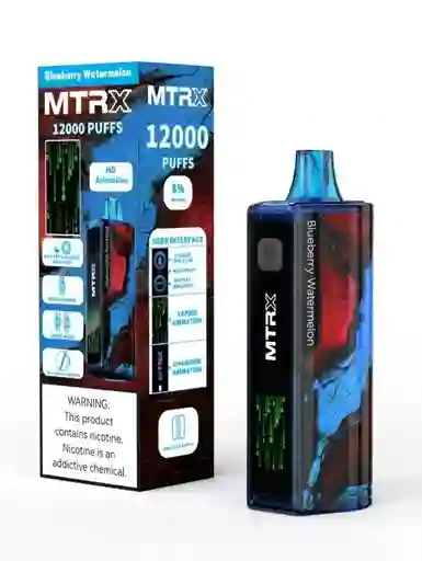 Vaper Mtrx Recargable 12000puff - Blueberry Watermelon