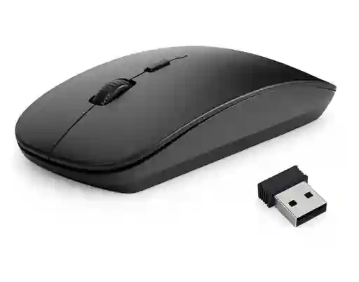 Mouse Inalámbrico Ultra Delgado 2.4ghz Portátil Todo En Uno