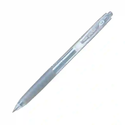 Boligrafo Gel 0.7 Retractil Pop Lol Plateado Pilot
