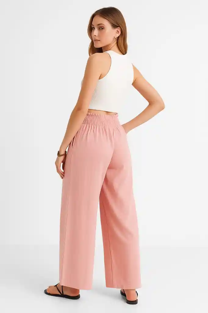 Pantalón Palazzo Rose Chic 🌸
