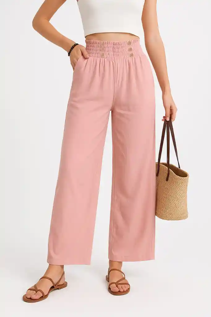 Pantalón Palazzo Rose Chic 🌸