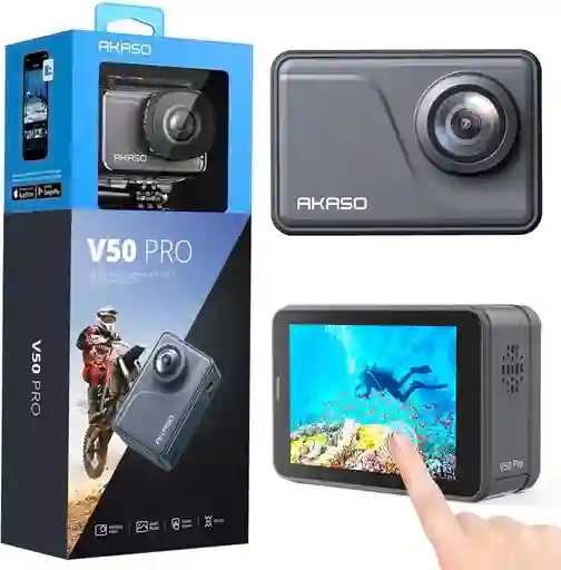 Camara Deportiva Akaso V50 Pro Buceo Impermeable 30 Metro