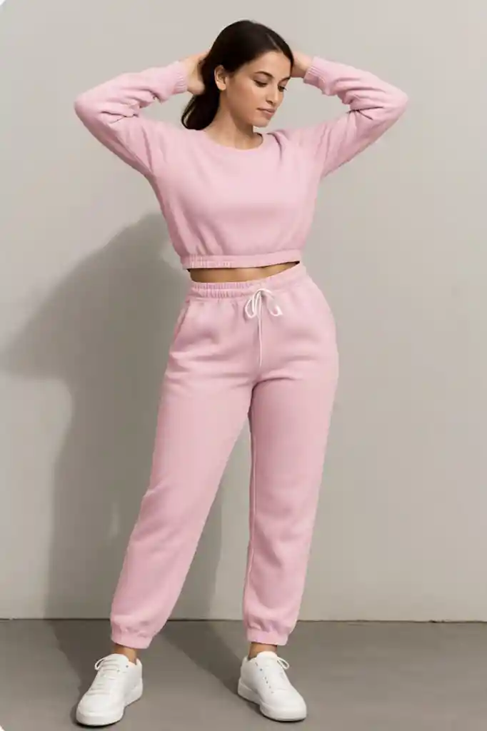 Pantalón Sudadera Moon Lila